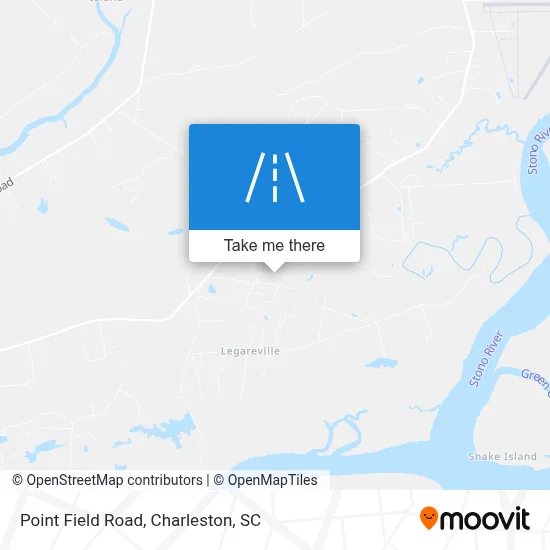 Point Field Road map