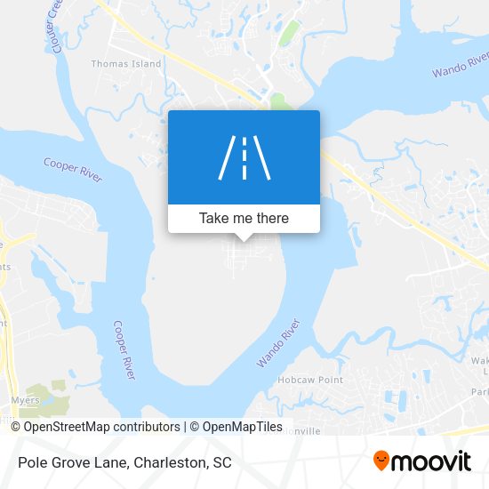 Pole Grove Lane map