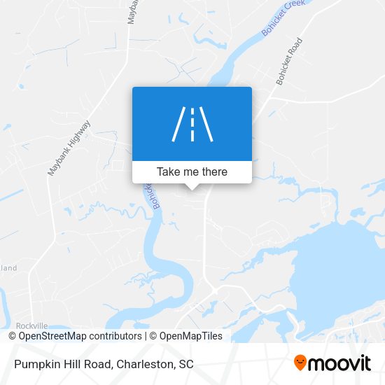 Pumpkin Hill Road map