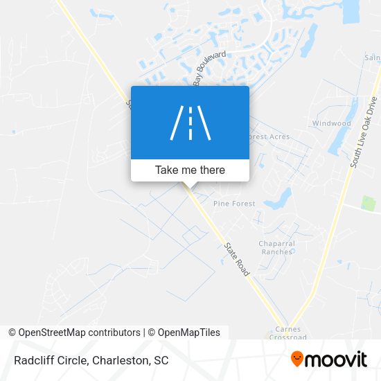 Radcliff Circle map