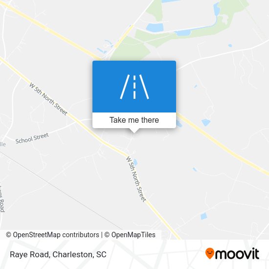 Mapa de Raye Road