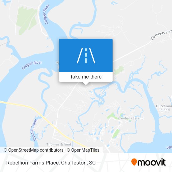 Rebellion Farms Place map