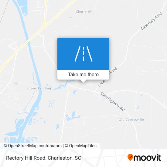 Rectory Hill Road map