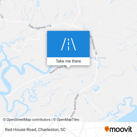 Mapa de Red House Road