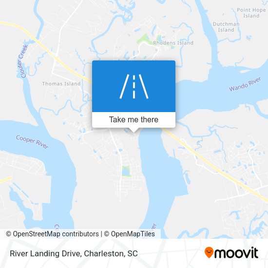 River Landing Drive map