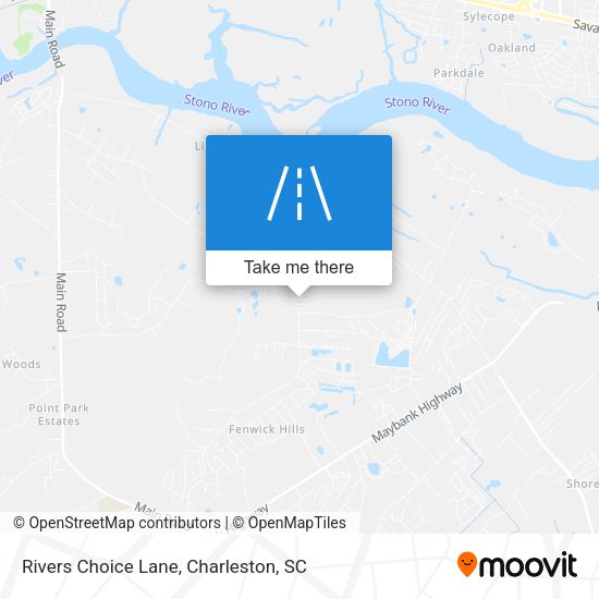 Mapa de Rivers Choice Lane