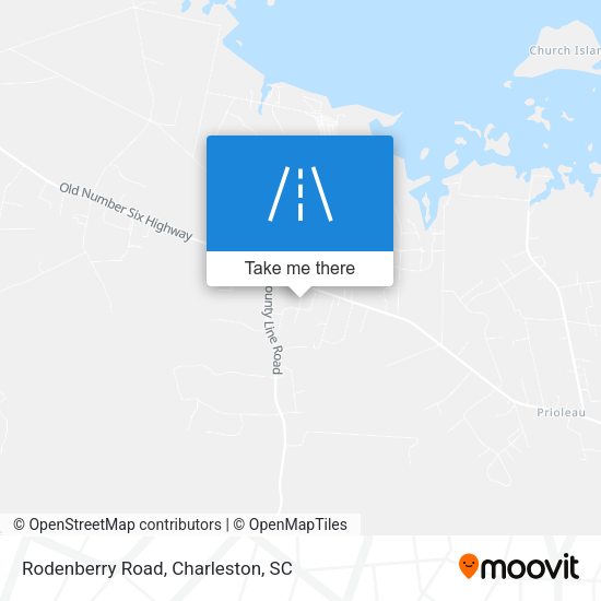 Mapa de Rodenberry Road