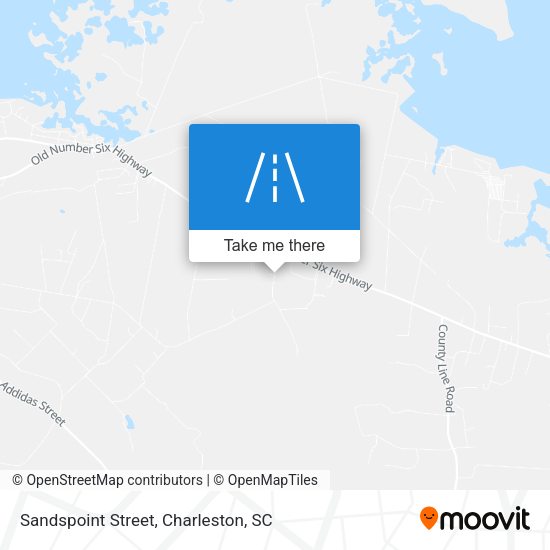 Mapa de Sandspoint Street