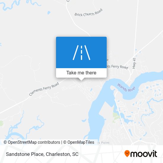 Mapa de Sandstone Place