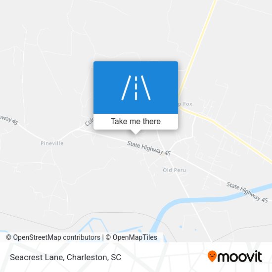 Mapa de Seacrest Lane