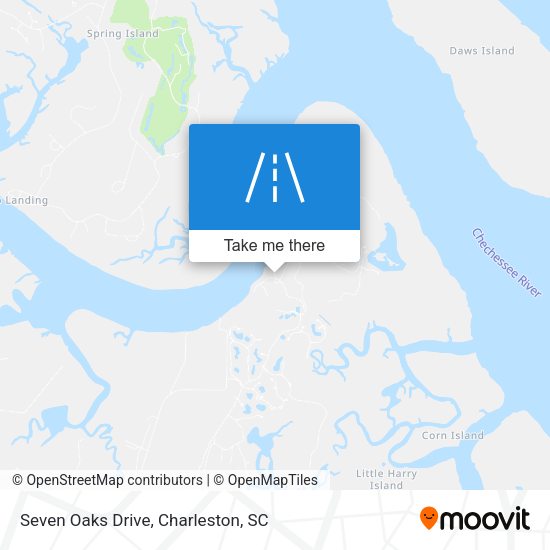 Seven Oaks Drive map