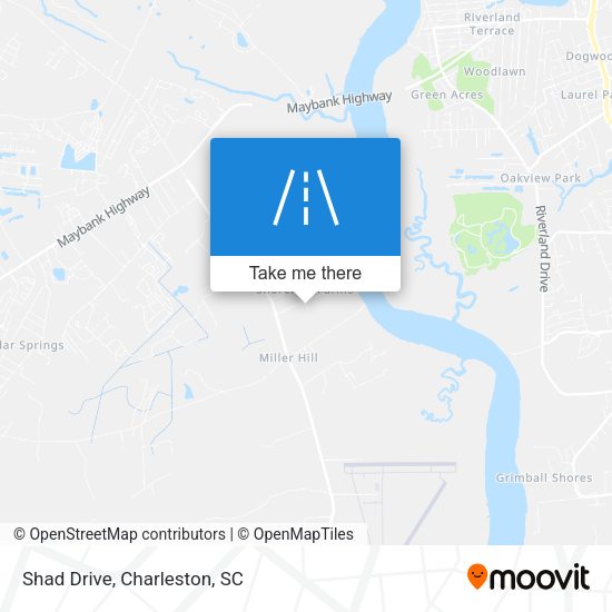 Mapa de Shad Drive