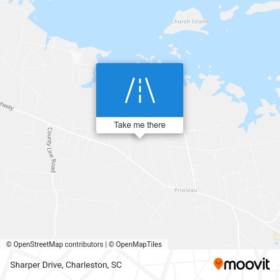 Mapa de Sharper Drive