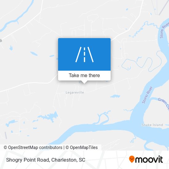 Shogry Point Road map