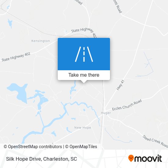 Silk Hope Drive map