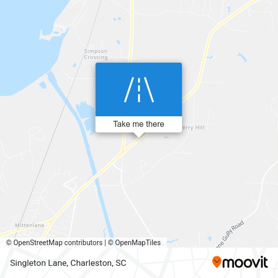 Mapa de Singleton Lane