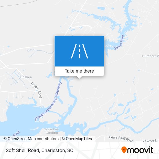 Mapa de Soft Shell Road
