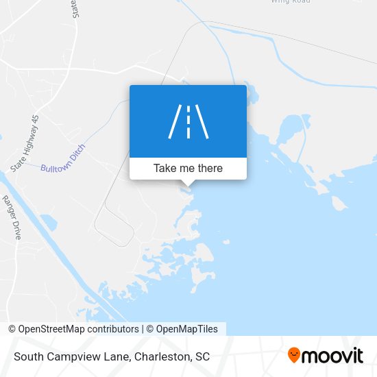 South Campview Lane map