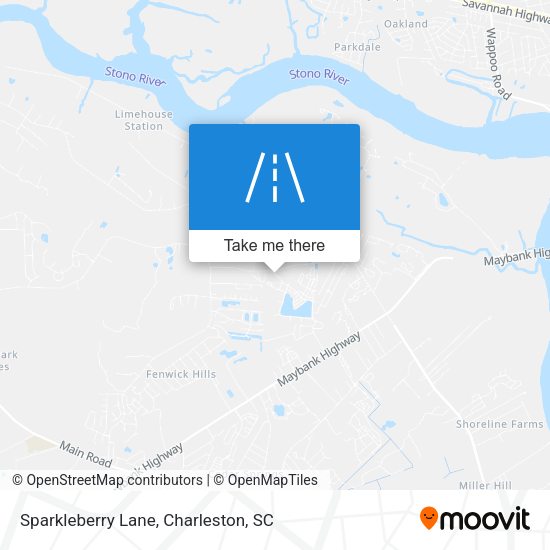 Sparkleberry Lane map