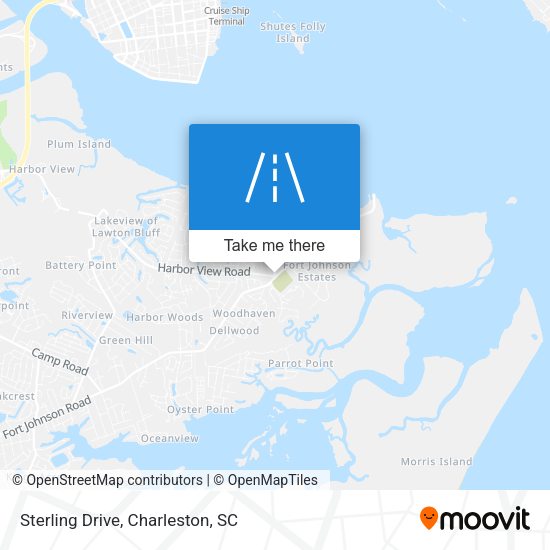 Sterling Drive map