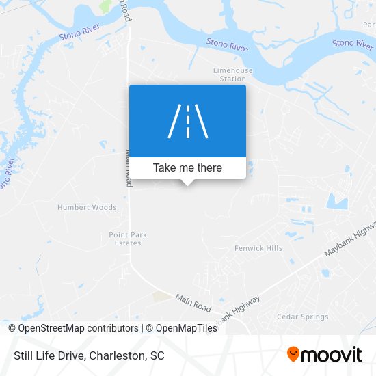 Still Life Drive map