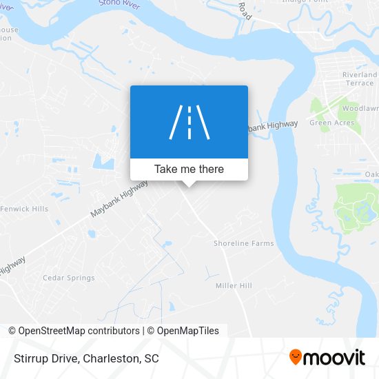 Mapa de Stirrup Drive