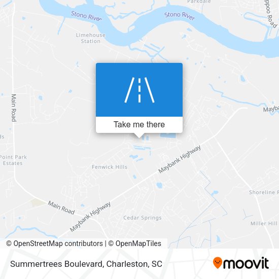 Summertrees Boulevard map