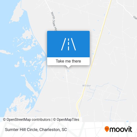 Sumter Hill Circle map