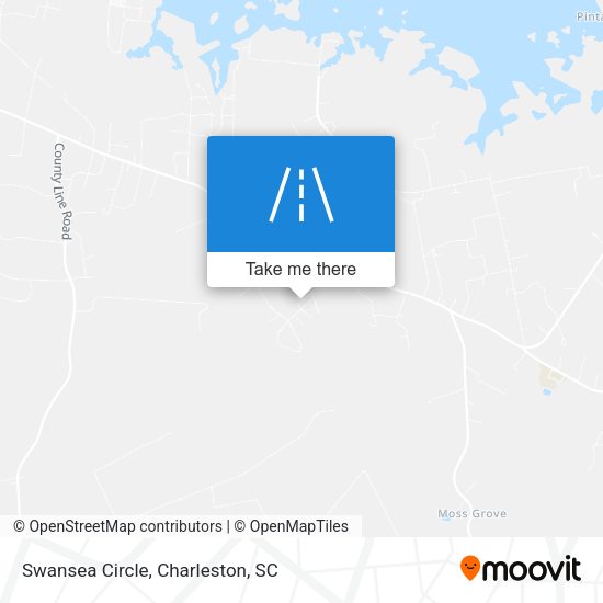 Mapa de Swansea Circle