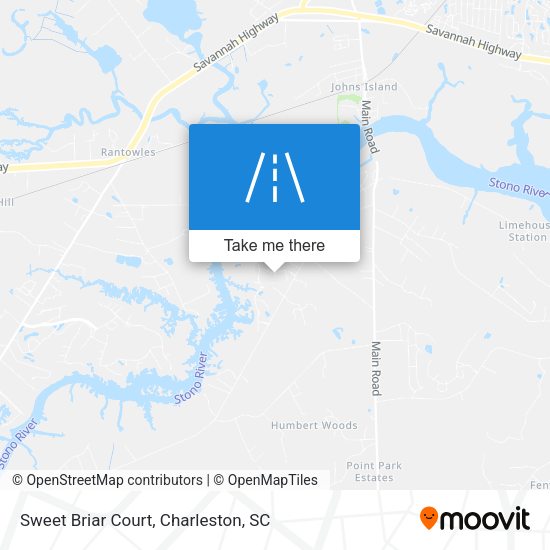 Sweet Briar Court map