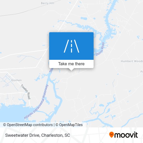 Mapa de Sweetwater Drive