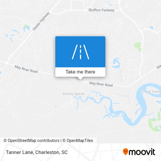 Mapa de Tanner Lane