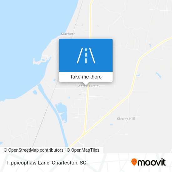 Mapa de Tippicophaw Lane
