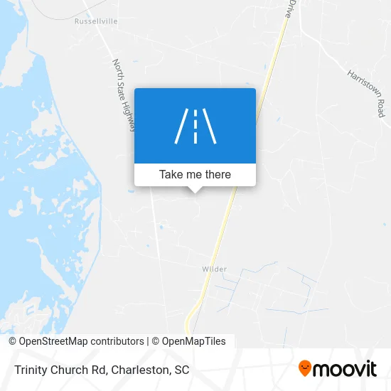 Trinity Church Rd map