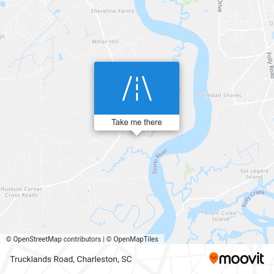 Mapa de Trucklands Road