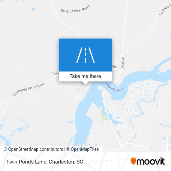 Mapa de Twin Ponds Lane