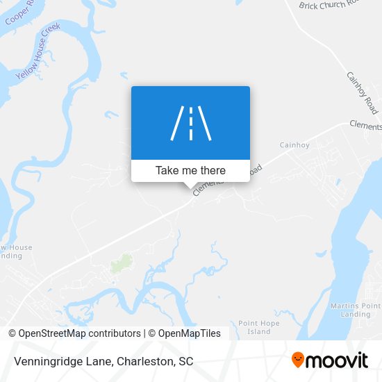 Mapa de Venningridge Lane