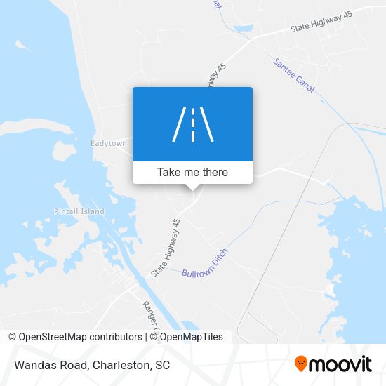 Mapa de Wandas Road