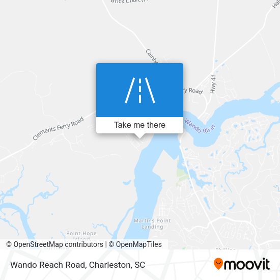 Wando Reach Road map