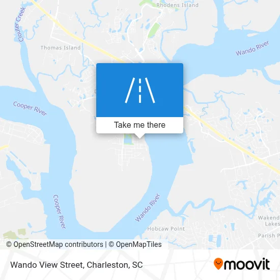 Wando View Street map