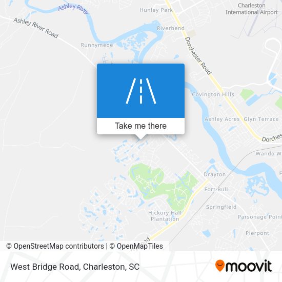 Mapa de West Bridge Road