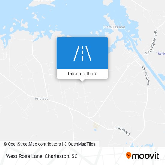 Mapa de West Rose Lane