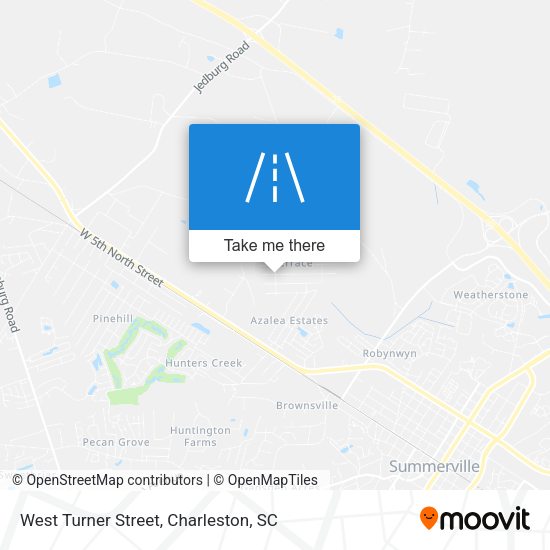 Mapa de West Turner Street