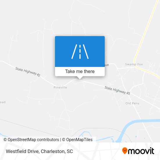 Westfield Drive map