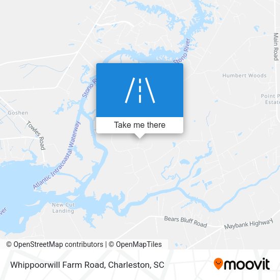 Whippoorwill Farm Road map
