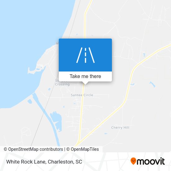 Mapa de White Rock Lane