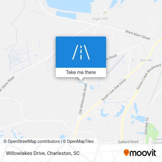 Mapa de Willowlakes Drive