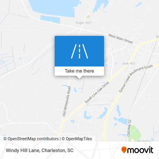 Mapa de Windy Hill Lane