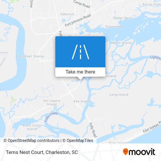 Terns Nest Court map