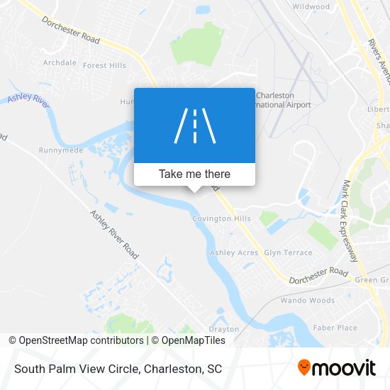 South Palm View Circle map